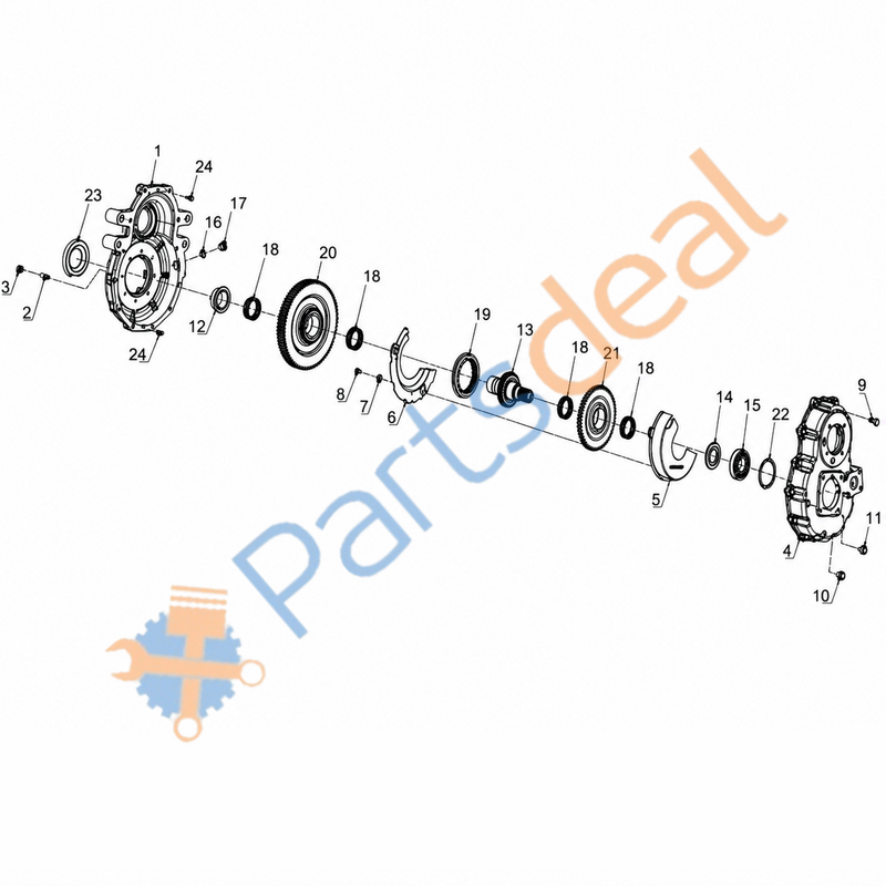 GEARS - SPUR - DRIVEN - 2ND – Allison 10103971