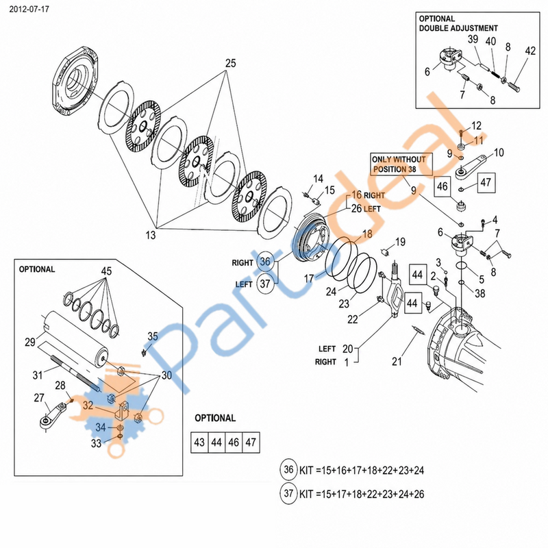 LEVER – Allison 734.07.025.05