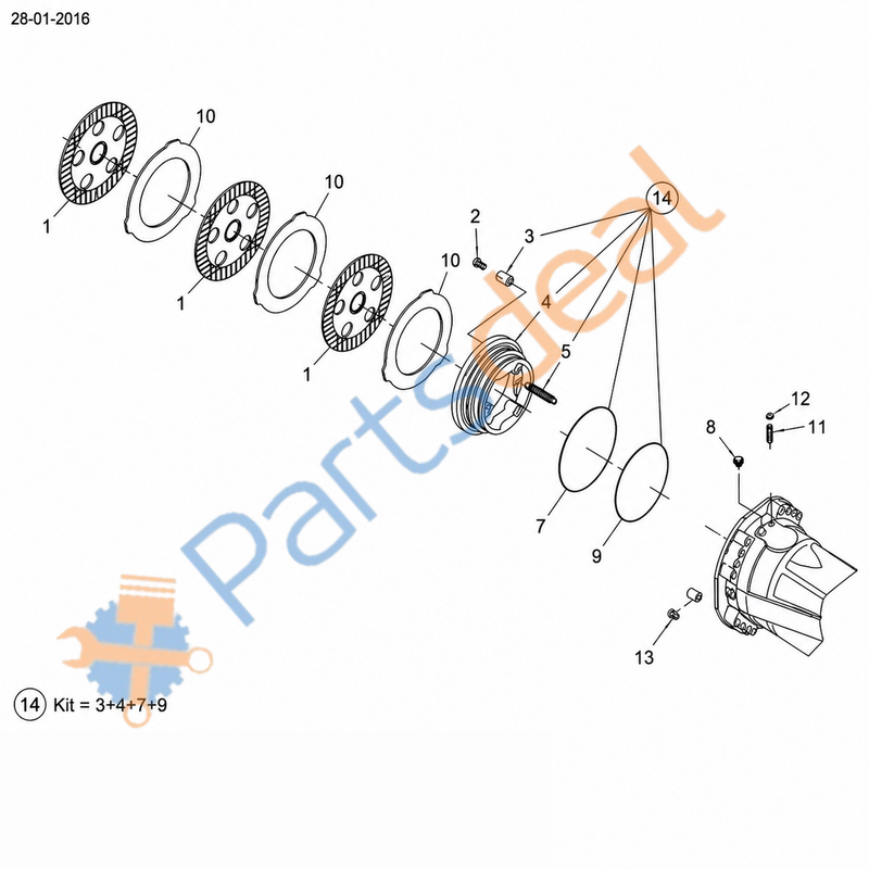 SEAL - ANTI TWIST O-Ring – Allison 112.07.076.01