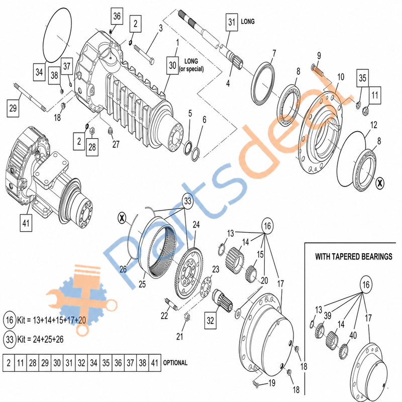 PLANET GEARS CARRIER – Allison 151.06.059.02