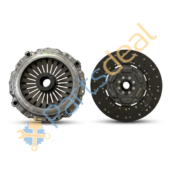 Clutch Plate & Pressure Plate- 430D Round- L9869-007R for Bharat Benz- BS6