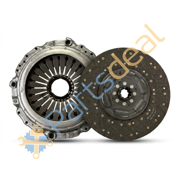 Clutch Plate & Pressure Plate- 430D Round- L9852R-007 for Tata- BS6