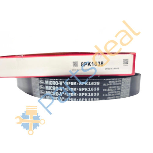 Micro-V Belt- 8PK1638 for Tata Cummins Prima