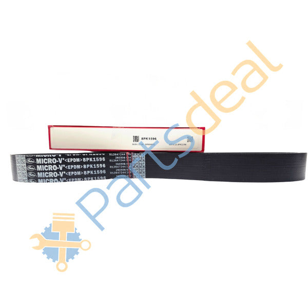 Micro-V Belt- 8PK1596 for Tata Cummins B 5.6 Isb 5.9