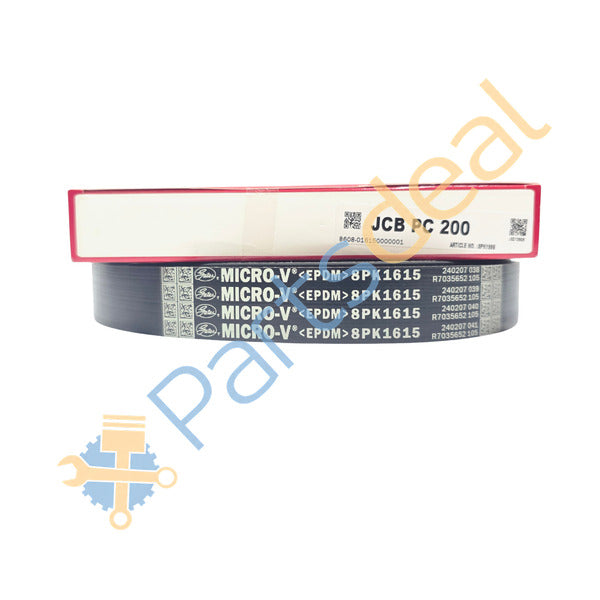 Micro-V Belt- 8PK1615 for Jcb Pc 2