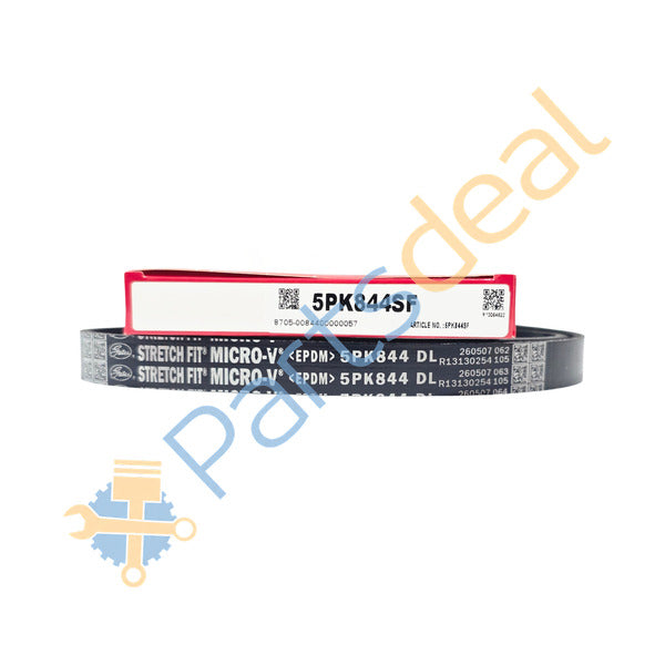 Micro-V Belt- 5PK844Sf for Mahindra Bolero Pik-Up 1St Gen Maxx Pikup City