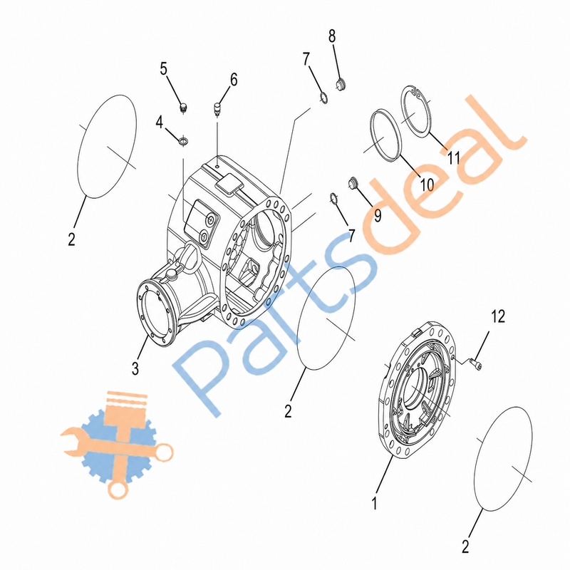 HOUSING - MODULAR AXLE - CENTRAL – Allison 10159740