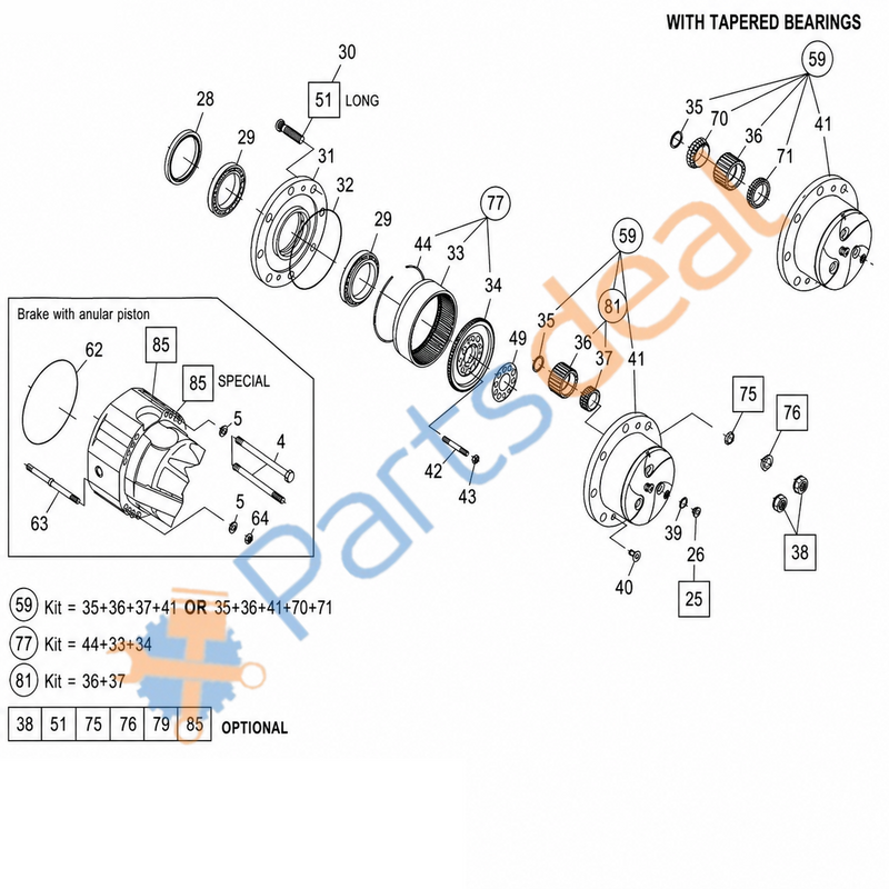 WHEEL STUD – Allison 176.06.006.11