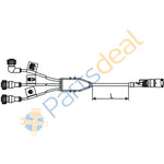 Connecting Cable – WABCO 4494290100 thumbnail