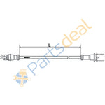 Connecting Cable – WABCO 4497120080 thumbnail