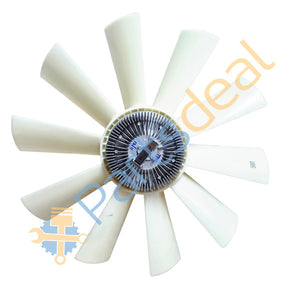 Visco Clutch with Fan for Tata Cummins Engine & Others, 4 Hole, Euro 2