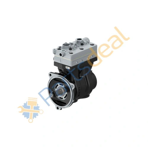 Twin-Cylinder compressor, 636 cc, flange mounted – WABCO 9125140110