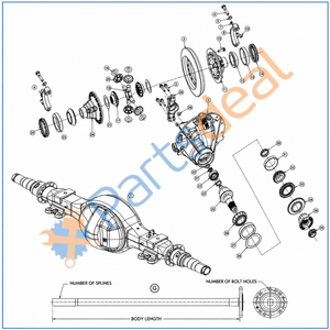 Bearing Adjuster – Dana Spicer SAMIHDSBAD
