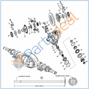 Screw - Hex – Dana Spicer SANB1092HS | Illustration 30