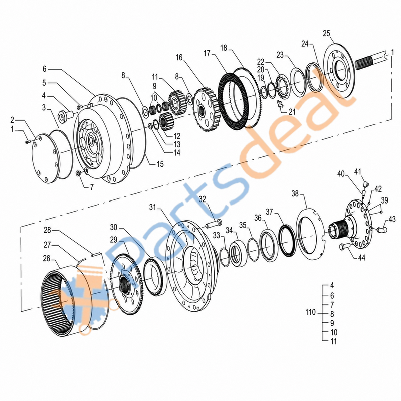 THRUST-WASHER-PLANETARY GEARS – Allison 3120323