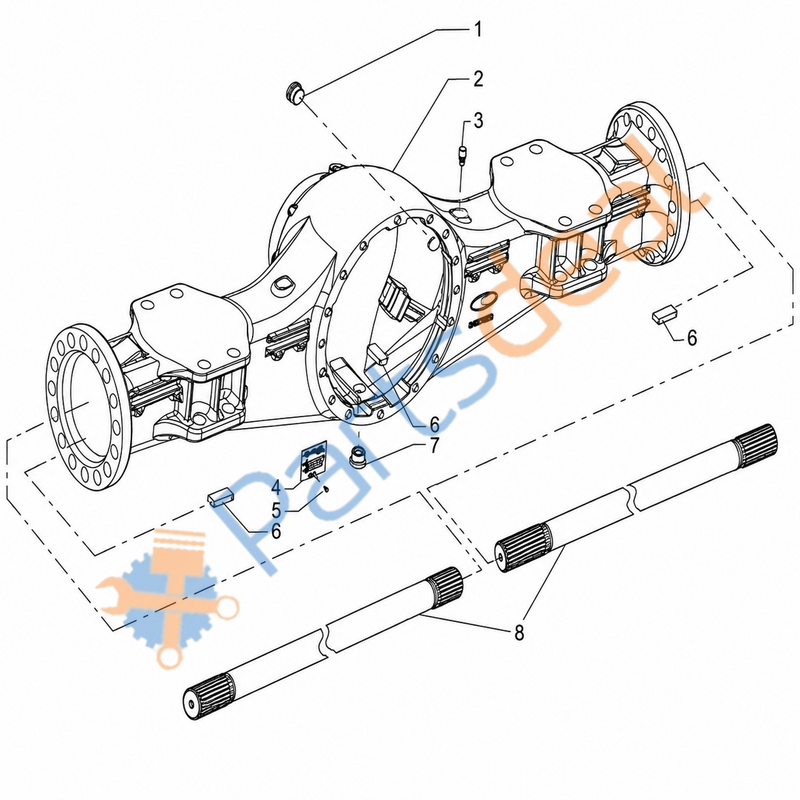HOUSING-AXLE – Allison 3457963